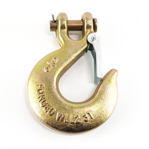 Gancho deslizante de aparejo de acero de aleación G80 Gancho de eslinga de horquilla con pestillo - Product Image 2