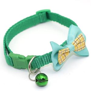 Fabrikdirektverkauf Haustier-Bogen-Hundehalsband Sternwellen Streifen Welpen-Katzen-Bogen Haustier-Kattenhalsband - Product Image 3