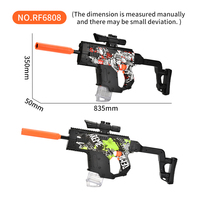 M416 pistolet à balle molle phosphorescent poulet jouet automatique fusil balle molle airsoft pistolet jeux de tir pour enfants
