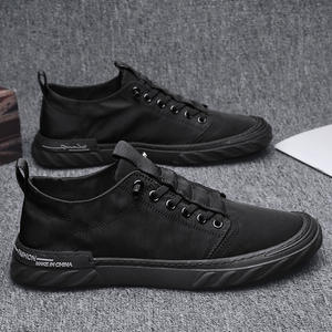 Zapatos de Lona para Hombre, Estilo Moderno, Versátiles, Casuales, para Skateboarding, con Cierre de Cordones y Amortiguación Cómoda - Product Image 3