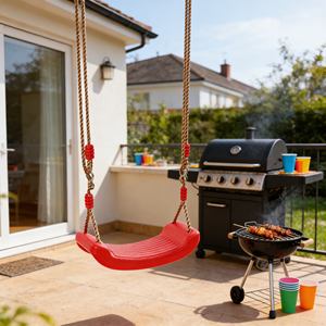 <span class=keywords><strong>Altalena</strong></span> per Bambini Direttamente dalla Fabbrica, Auto-Giocattolo in Plastica Sicura, Portatile e Comoda per Attività Ludiche in Casa e Giardino - Product Image 3