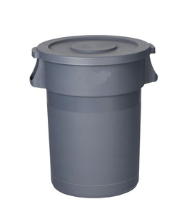 20 /32/44/55 gallon grey nhựa thương mại Thùng rác đựng vòng Thùng rác có thể wastebasket - Product Image 2