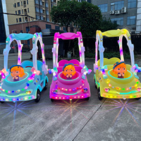 Nouvelle Voiture Électrique de Loisirs pour Enfants du Gabon, Utilisation Intérieure et Extérieure, pour Jardin et Place Publique, Double Éclairage, et Voiture Tamponneuse Extérieure pour Adultes