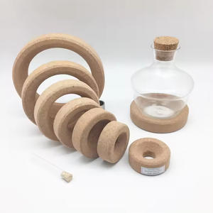 ฐานรองขวดแก้วทรงกลม Xinbojia ขนาด 80 มม. พร้อมจุกไม้ก๊อก สำหรับการทดลองทางเคมี - Product Image 4