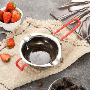 Pot à double chaudière en acier inoxydable <span class=keywords><strong>de</strong></span> style simple pour le savon, <span class=keywords><strong>la</strong></span> cire fondante au chocolat, le fromage et le beurre-pour fondre les ingrédients - Product Image 3