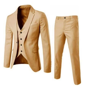 Ensemble <span class=keywords><strong>Costume</strong></span> <span class=keywords><strong>Homme</strong></span> 2025 Deux Pièces Affaires Professionnel Style Coréen Slim Mariage Cérémonie - Product Image 5