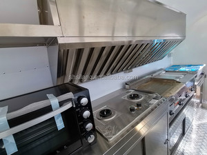 Rimorchio <span class=keywords><strong>Vintage</strong></span> Completamente Attrezzato per Cibo da Asporto, Camion BBQ in Acciaio Inossidabile - Product Image 5