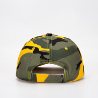 Casquette de baseball camouflage 6 panneaux brodée à la main avec logo personnalisé, ajustable, pour hommes – Meilleure vente