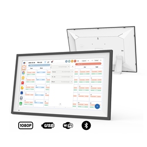 15.6 Inch Android 14 Màn Hình Cảm Ứng Kỹ Thuật Số Máy Tính Để Bàn Lịch 4 + 64GB Thông Minh 365 Ngày Quản Lý Sự Kiện Wifi & Video Chức Năng Phát Lại - Product Image 1