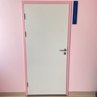 Porte en acier galvanisé commercial, GMP, ignifuge, pour salle blanche, pour hôpitaux et usines pharmaceutiques