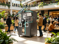 Bras robotisé LE pour barista de café, service en libre-service 24h/24 sans personnel