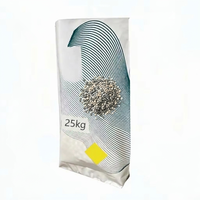 Sac tissé en PP laminé BOPP, ouvert, 25 kg, 40 kg, pour emballage d'engrais et d'aliments, jetable, pour l'agriculture, impression offset