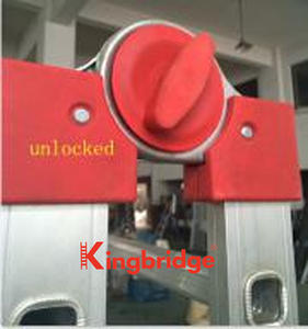 Kingbridge Échelle d'échafaudage traditionnelle en alliage d'aluminium haute résistance Échafaudage mobile - Product Image 5