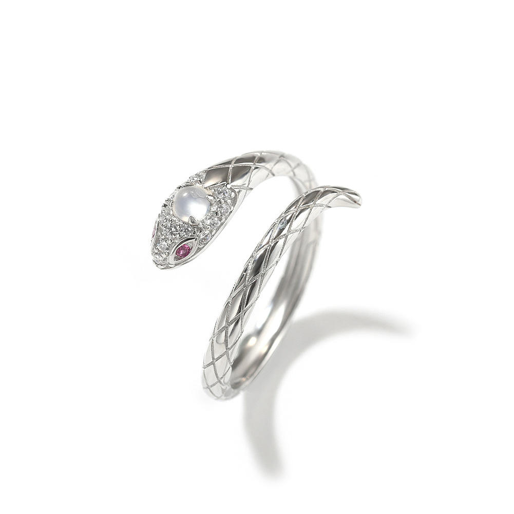 Silver (chalcedony) - copper