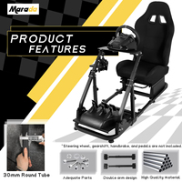 Nouveau produit explosion usine approvisionnement direct jeu volant support siège de course simulation jeu siège chaise de jeu