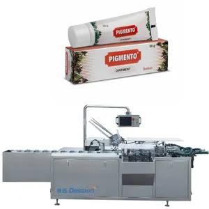 Automatic Daily necessities cartoning machine Pigment paste/mebo ointment /aquaphor healing ointment carton packing machine