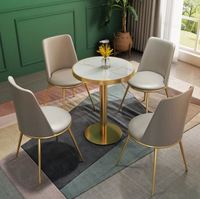 Vente en gros de chaise de salon pour restaurant chaise de salle à manger rembourrée en cuir à dossier haut pour cuisine meubles de maison