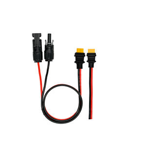 Slocable, высокое качество, солнечная энергия, солнечная энергия, солнечный разъем для XT60 Солнечный зарядный кабель 10AWG 12AWG 14AWG - Product Image 1
