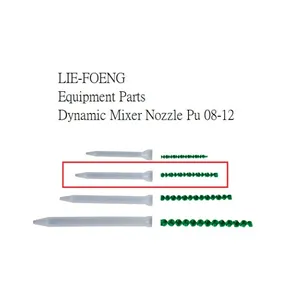 Plastic Dynamische Mixer Nozzle Aangepaste Service Beschikbaar