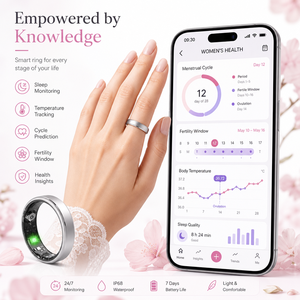 Anello Smart ECG <span class=keywords><strong>Oura</strong></span> 4 con Monitoraggio della Salute Cardiaca di Grado Medicale PPG e App per il Benessere, Produttore OEM per Salute e Fitness Completi - Product Image 3