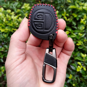 Étui pour clé de voiture en cuir PU à 2 boutons, léger, résistant aux rayures, pour Suzuki Swift SX4 Liana Aerio Jimny Samurai Amagatarai - Product Image 4