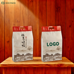 Bolsas de Embalaje Independientes para Alimentos, Octogonales, Selladas, de Papel de Aluminio, Resistentes a Altas Temperaturas, con Impresión Personalizada <span class=keywords><strong>ECOPACK</strong></span> - Product Image 1