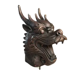 Patung Naga Perunggu Zodiak Tiongkok