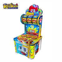 Machine de jeu de tir à la souris et au marteau pour enfants avec support en anglais, utilisation intérieure/extérieure, couleur personnalisable