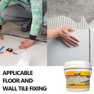 Adhesivo de Alta Adhesión para Fijación de Azulejos C1TES1, Adhesivo de Cemento Cerámico para Apartamentos, Impermeable, Fácil Instalación, 1 Año de Garantía - Product Image 3