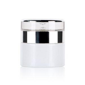 Custom Logo <b>Glass</b> Cream <b>Container</b> Empty <b>Glass</b> Cream Jar With High Quality Cosmetic <b>Glass</b> Bottle For Lotion Balm With Screw Lid - Product Image 4