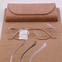 Gafas de Lectura Versátiles y Ligeras GEDIFAN, Estilo Poligonal, Nuevo Estilo Fresco, Estilo Influencer de Internet, Temperamento