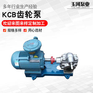 Fournisseur de pompes à engrenages KCB83.3, pompe à engrenages basse pression personnalisée Boyuhe avec une puissance de 5 kW - Product Image 5