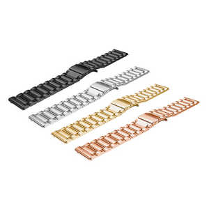 Correa de reloj de metal de acero inoxidable sólido de negocios de 20mm y 22mm para correas de reloj <span class=keywords><strong>Samsung</strong></span> Correa de reloj universal - Product Image 2