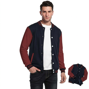Outdoor wear Men Varsity <b>Jacket</b> high quality anti wrinkle reasonable rate top trending varsity <b>Jacket</b> for man with <b>light</b> <b>weight</b> - Product Image 1