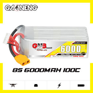 Batería LiPo GNB GAONENG 6000mah 8S 29.6V 100C 200C XT90 para Drones RC, Alto Rendimiento de Descarga, para Helicópteros y Aviones - Product Image 2