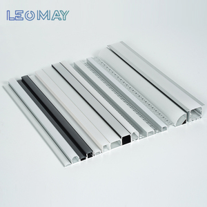 Eu Op Voorraad Op Maat Gemaakt Led Licht <span class=keywords><strong>Aluminium</strong></span> Diffusor Kanaal Gipsplaat Oppervlak Gemonteerd Led <span class=keywords><strong>Aluminium</strong></span> Extrusie Profiel - Product Image 1