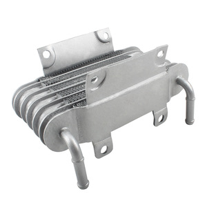 ชุดระบายความร้อนน้ำมันเครื่องมอเตอร์ไซค์ ซูชิง 6 ชั้น อลูมิเนียมอัลลอยด์สีเงิน รุ่น OC148 - Product Image 3