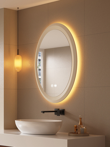<span class=keywords><strong>Miroir</strong></span> <span class=keywords><strong>de</strong></span> <span class=keywords><strong>salle</strong></span> <span class=keywords><strong>de</strong></span> <span class=keywords><strong>bain</strong></span> ovale <span class=keywords><strong>de</strong></span> style rétro européen avec rétroéclairage LED <span class=keywords><strong>Miroir</strong></span> <span class=keywords><strong>de</strong></span> maquillage mural américain simple évalué IP44 - Product Image 2