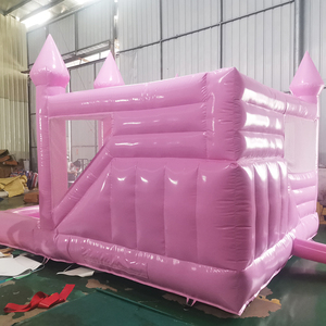 <span class=keywords><strong>Precio</strong></span> al por mayor Fiesta <span class=keywords><strong>Alquiler</strong></span> Color Hot Pink Castillo hinchable con foso <span class=keywords><strong>de</strong></span> bolas y tobogán para la venta - Product Image 6
