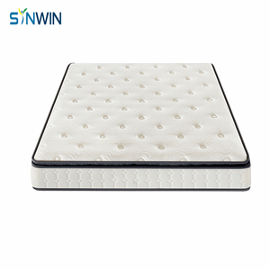<span class=keywords><strong>Matelas</strong></span> à ressorts Bonnell à soutien ferme avec <span class=keywords><strong>mousse</strong></span> haute densité de 25 cm et couche supérieure moelleuse - Product Image 2