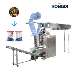 Máquina Empacadora Automática de Cangilones Basculantes Modelo 450, Máquina VFFS de Cangilones de Cadena para Productos de Ferretería, Snacks y Productos de Forma Irregular - Product Image 1