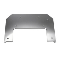 Service de fraisage CNC sur mesure certifié ISO9001, plaque de base en AL2024 7075