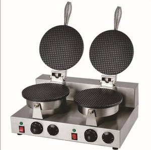 Gaufrier à double boulanger, 110/220V, appareil de cuisson pour bubble waffle, commerce, belgique, nouveauté - Product Image 3