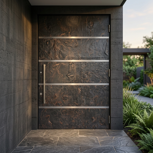 Paneles de Pared Exteriores de Mármol Dorado Natural de 2 mm, Azulejos Pulidos para Exteriores, Resistentes a los Ácidos, en Forma de Bloque de Piedra, para Jardín, Venta al por Mayor - Product Image 3