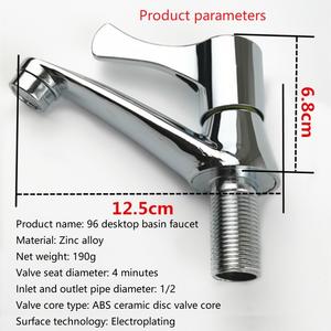 ก๊อกน้ำอ่างล้างหน้าทำจากซิงค์อัลลอย96แบบตั้งโต๊ะก๊อกน้ำ<span class=keywords><strong>อ่าง</strong></span>ล้างหน้าแบบเปิดเร็วสำหรับระบายความร้อนเดี่ยว - Product Image 2