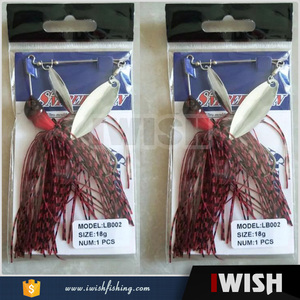 Fornitura di <span class=keywords><strong>Esche</strong></span> per Pesca al Bass con Lame Personalizzate, Gonne in Silicone e Stampi per Spinner Bait per Vendita all'Ingrosso - Product Image 3