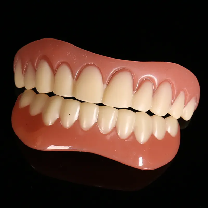 Хит продаж 2023, верхние и нижние накладные зубы, виниры с идеальной улыбкой, удобные подтяжки для зубных протезов