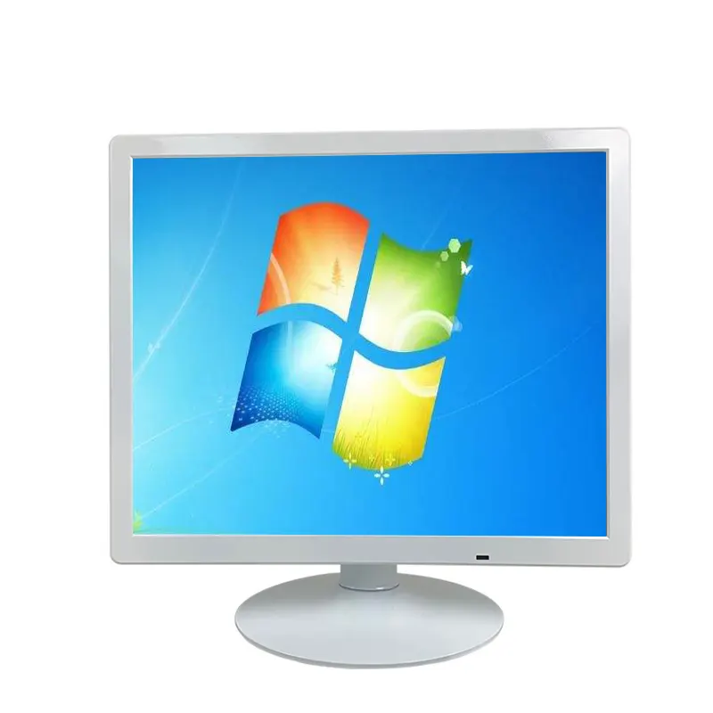 White Medical Grade Screen 19 Inch Digital Signage LCD LED monitor with HDM I