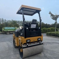 Rouleau compresseur routier XMR403 de 4 tonnes à prix d'usine avec une capacité de compactage élevée