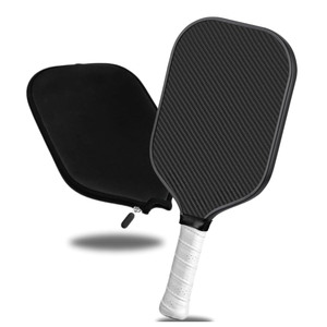 Carbon Fiber Pickleball Paddle 13.4 Mm Thickness Anti <b>Slip</b> Handle Training With <b>Nylon</b> Carry Bag Standard Shape - Product Image 1